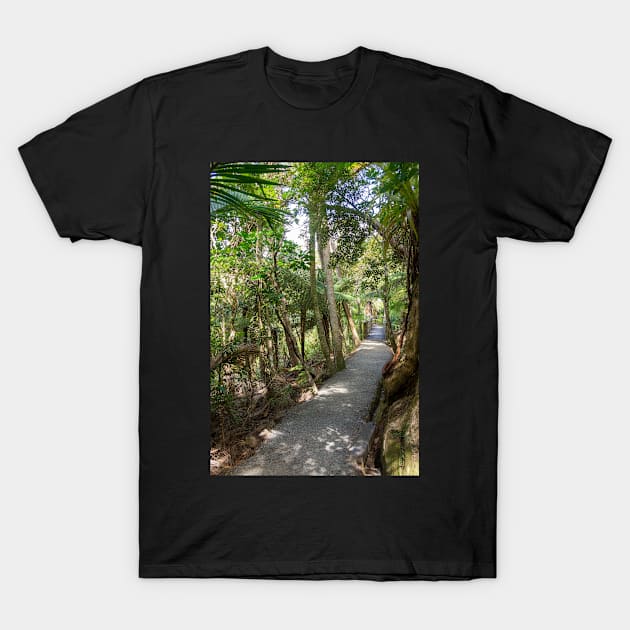 Path through the bush. T-Shirt by sma1050